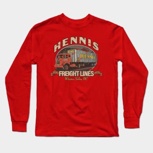 Hennis Freight Lines 1933 Long Sleeve T-Shirt